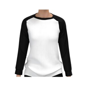 Playera corte ranglan unisex