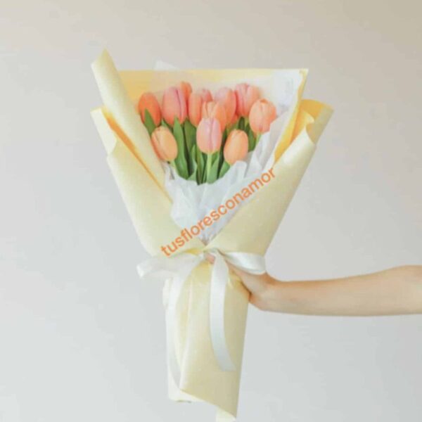 Ramo de tulipanes para Mamá.