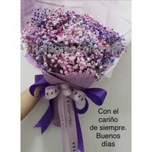 Ramo de tonos lilas