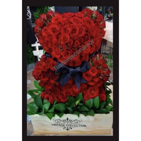 Oso med de rosas mini