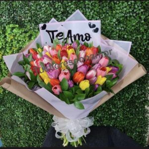 Ramo de tulipanes