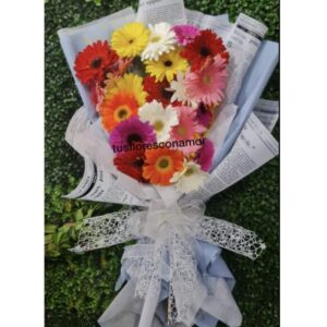 Ramo de gerberas mixtas